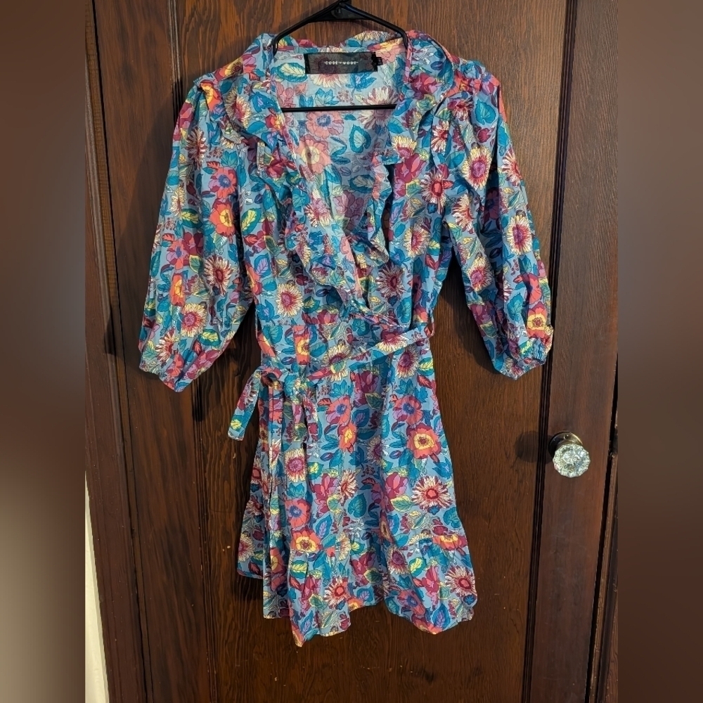 Code x mode floral dress size Medium